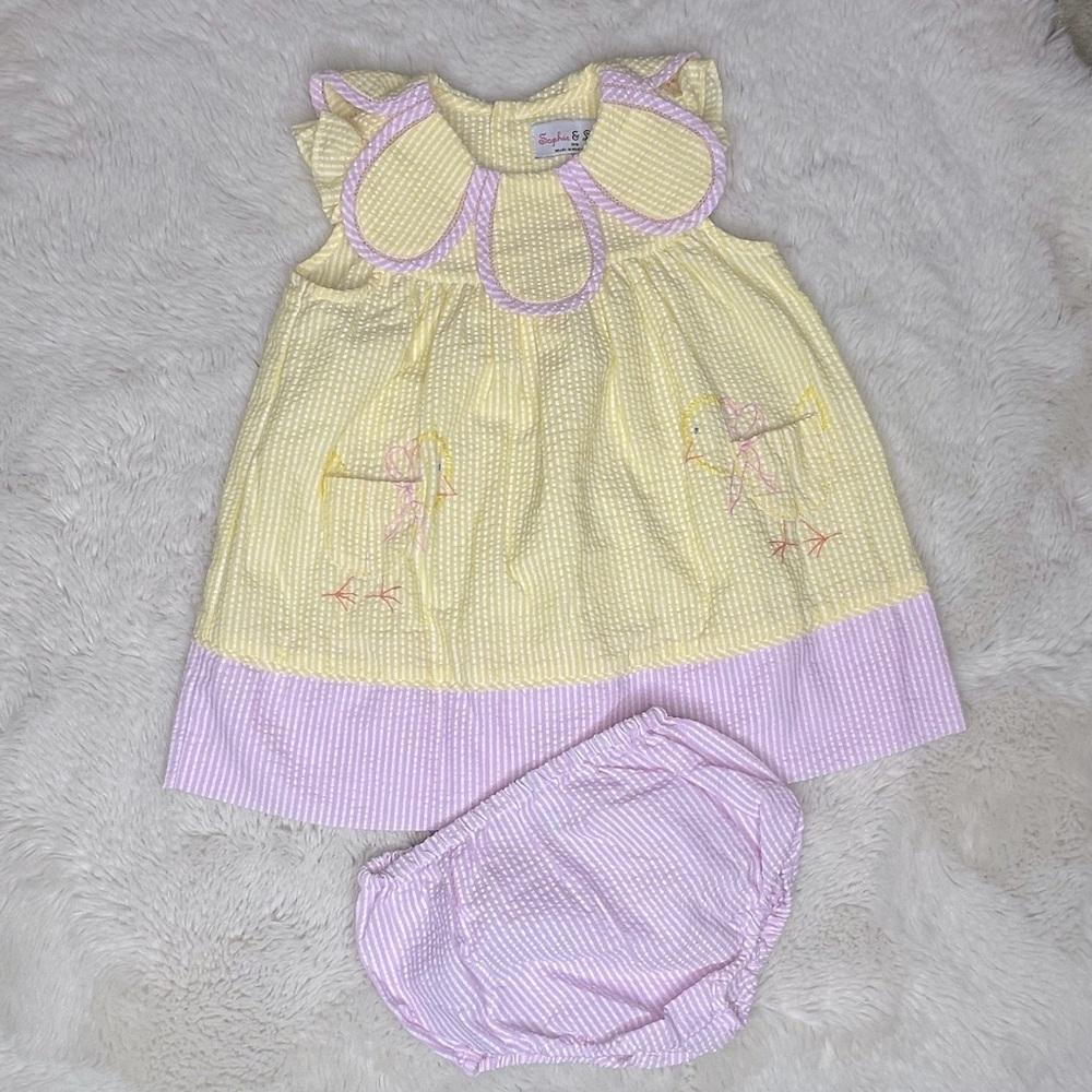 Sophie & Lucas 18 month petal dress